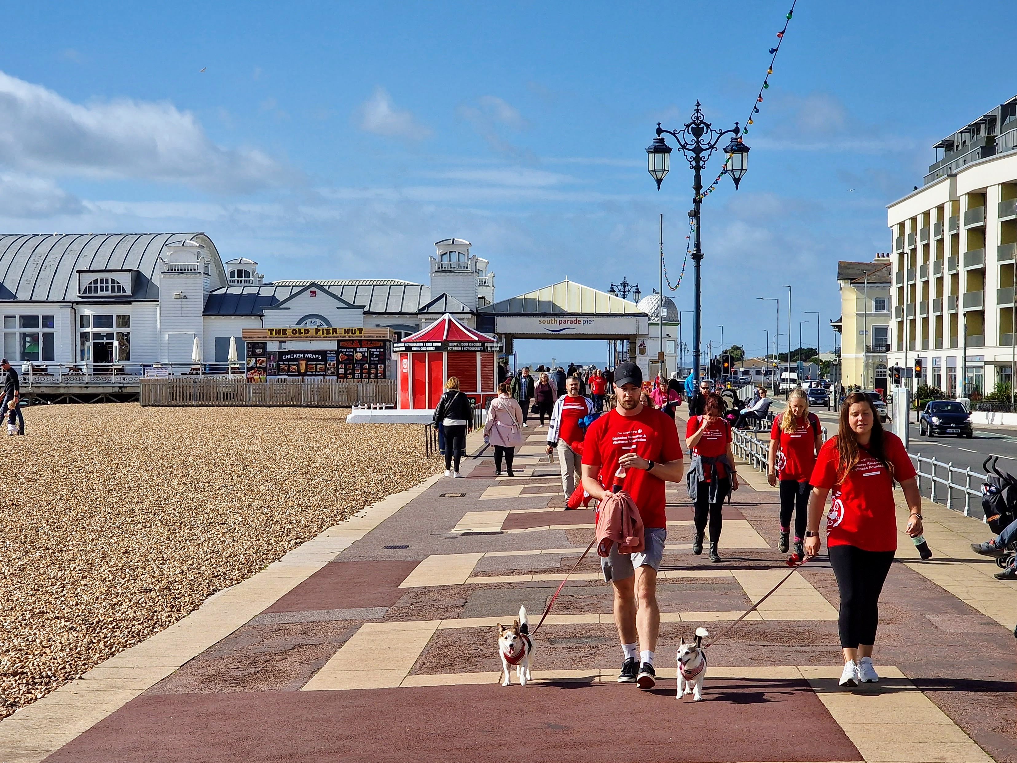 Diabetes Dawdle Seafront Dogs