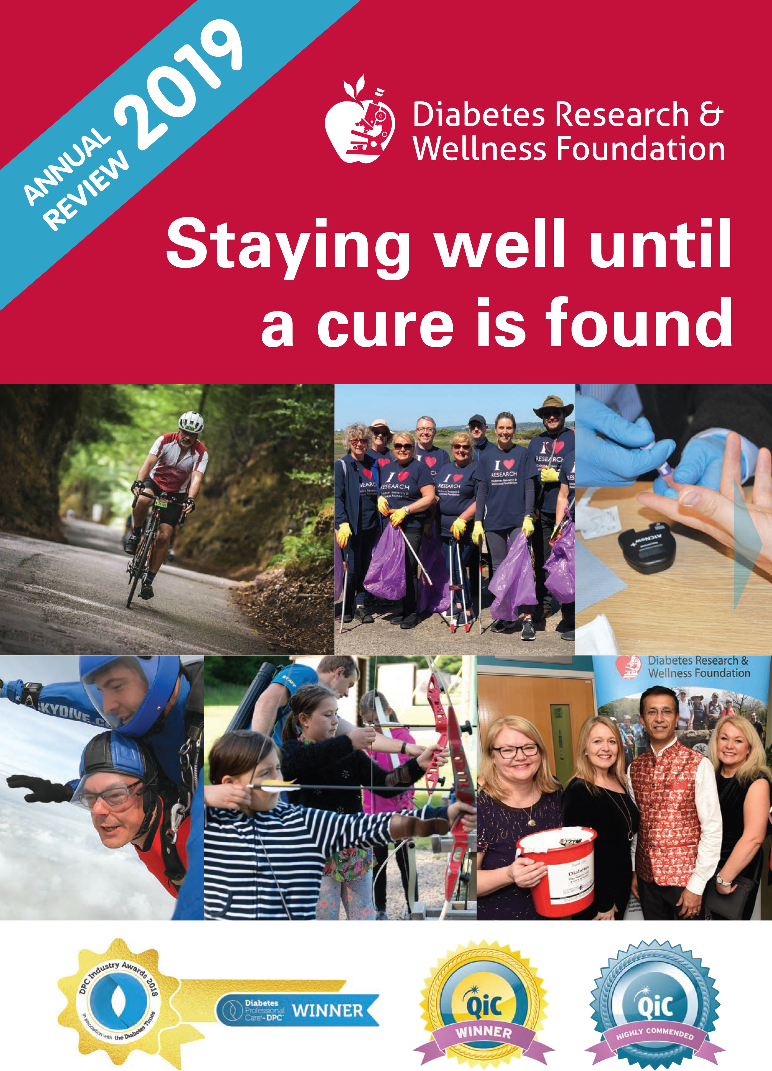 2019 Annual Report front cover. 