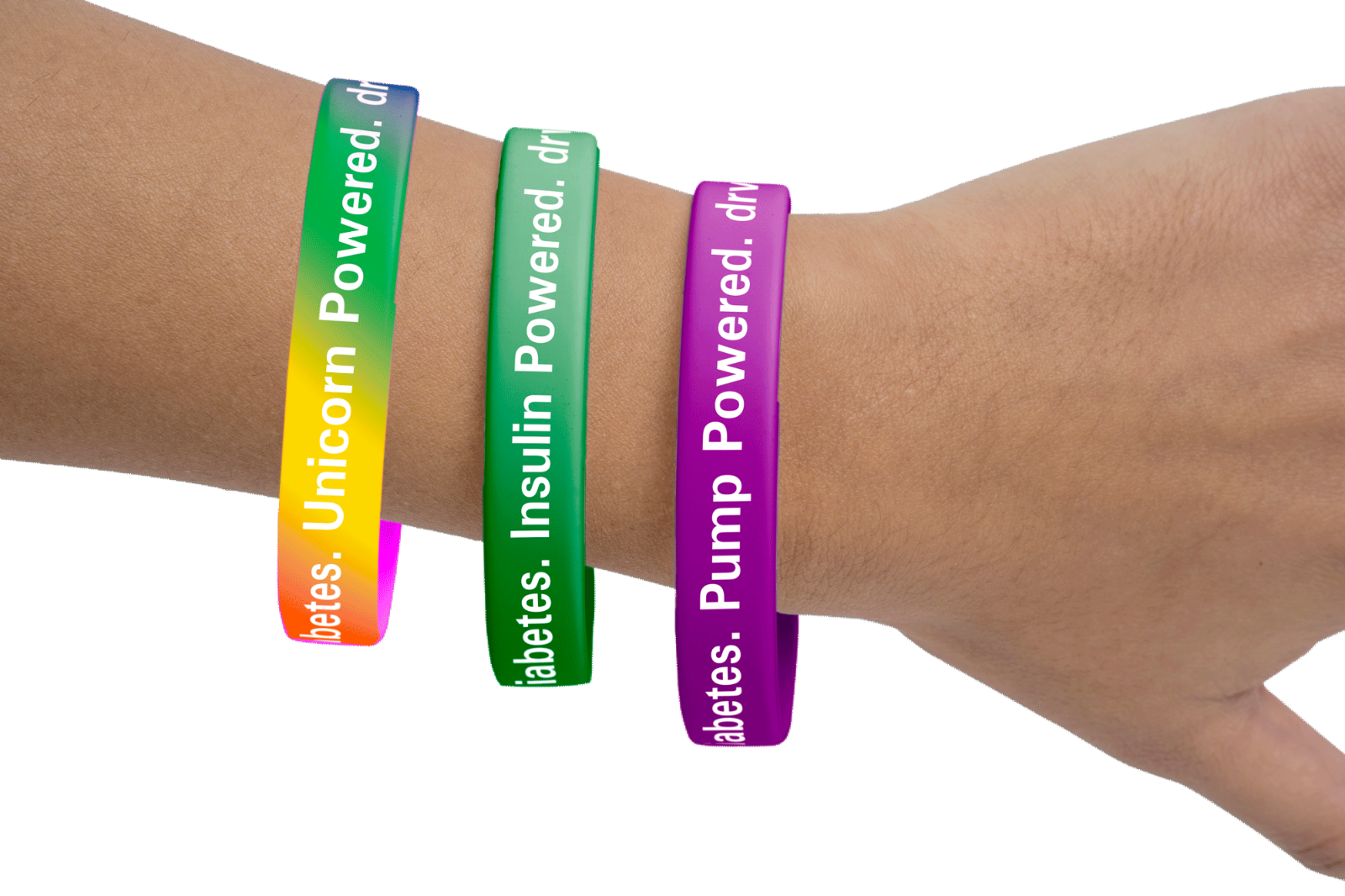 DRWF Medical Alert Bracelets RAINBOW