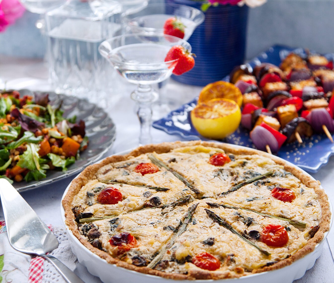 Vegansk Spenat Och Svamppaj Foto Sanna Livijn Wexell Original 1344X13442