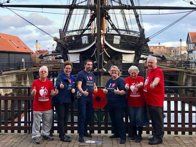 Some of our staff and volunteers at DRWF Wellness Day North 