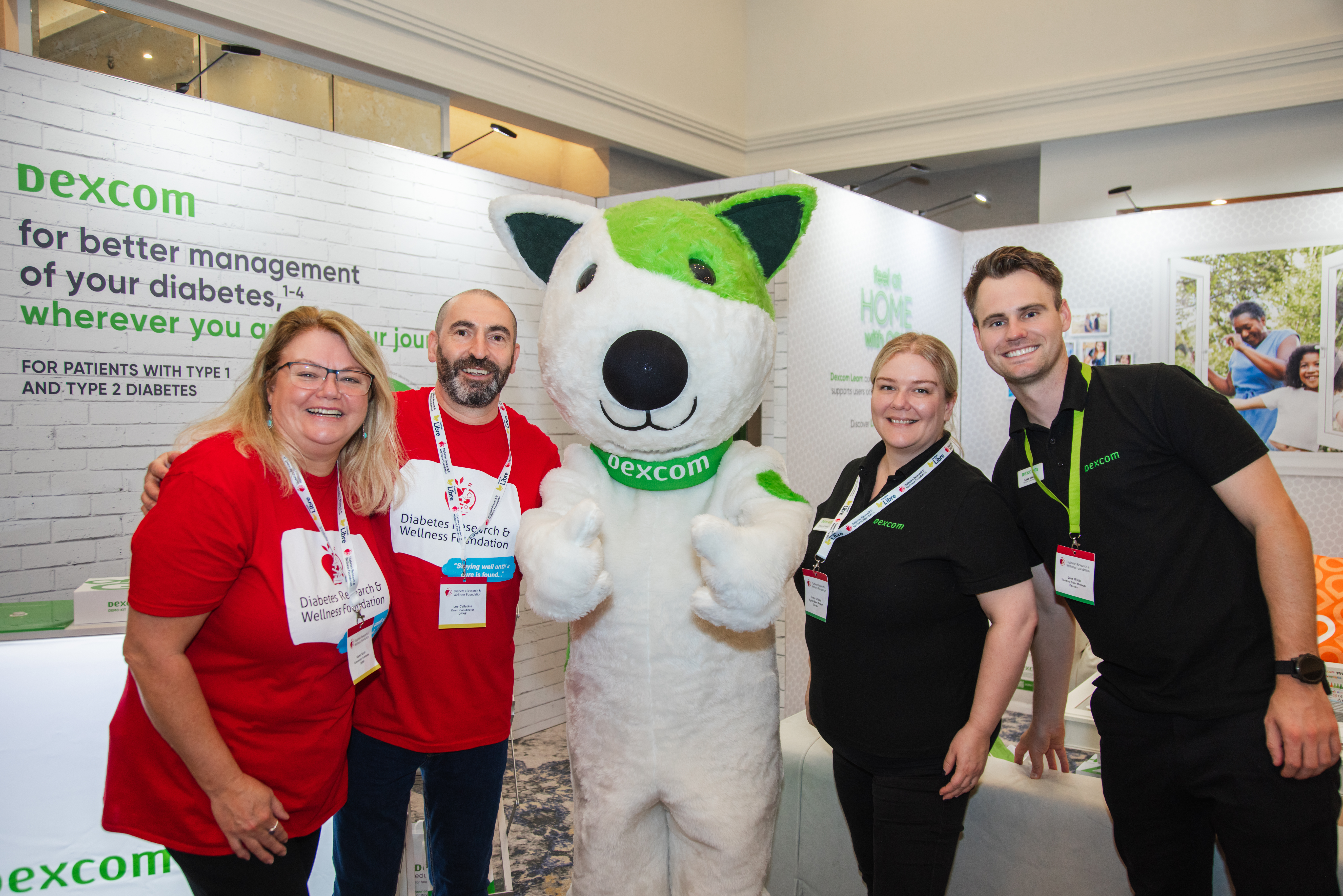 DRWF United Through Diabetes 2024 Dexcom Dog