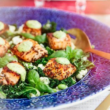 Kuminalla Maustettu Lohi