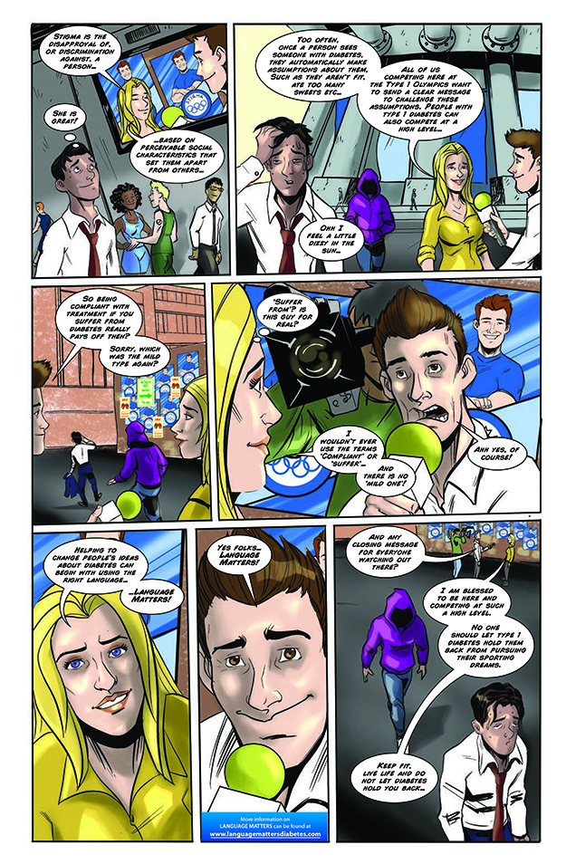 A page from the comic book S.T.I.G.M.A 